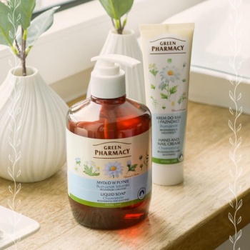 GREEN PHARMACY MYDŁO W PŁYNIE RUMIANEK 465 ml